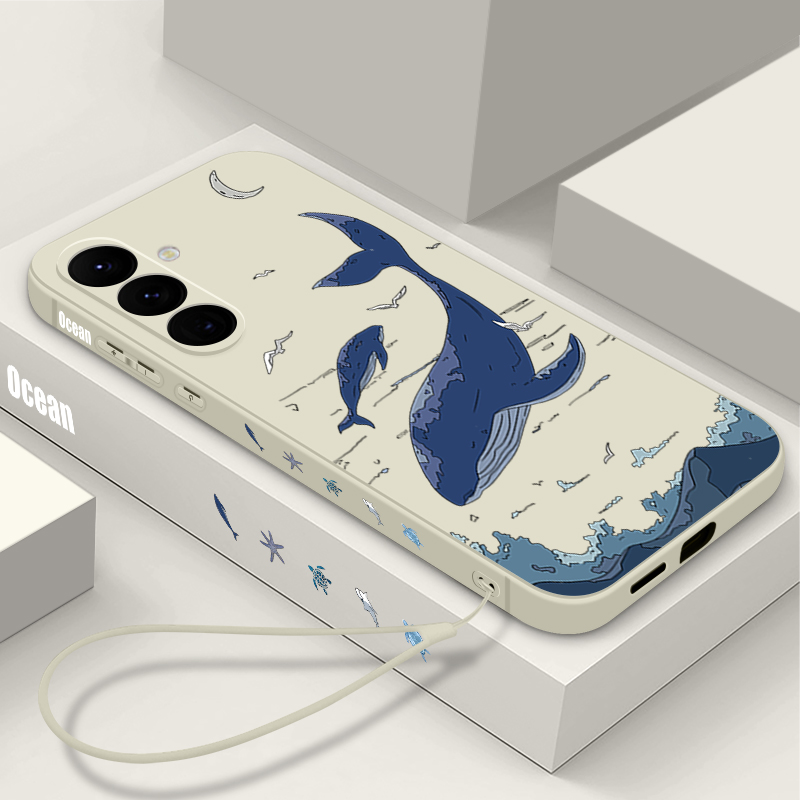 Samsung Galaxy A55 - Walvis Telefoonhoesje voor Samsung Galaxy S26