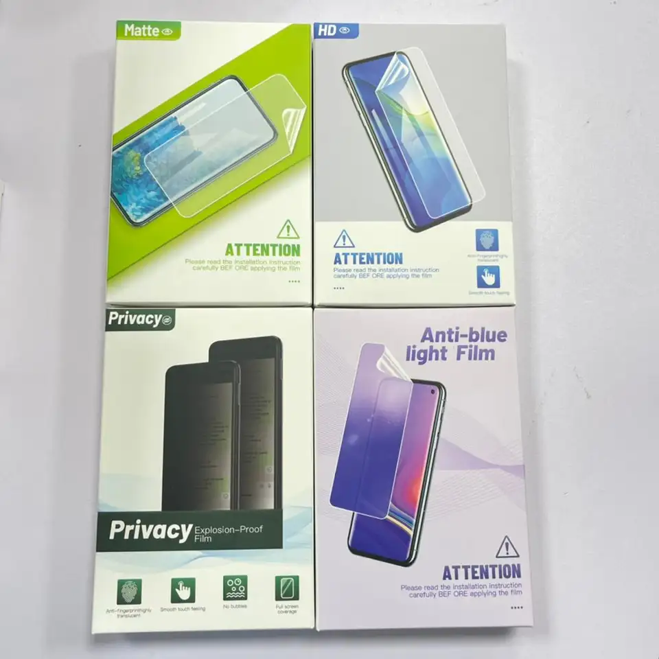 Flexible Tpu Film - 50 stuks flexibele hydrogel TPU HD