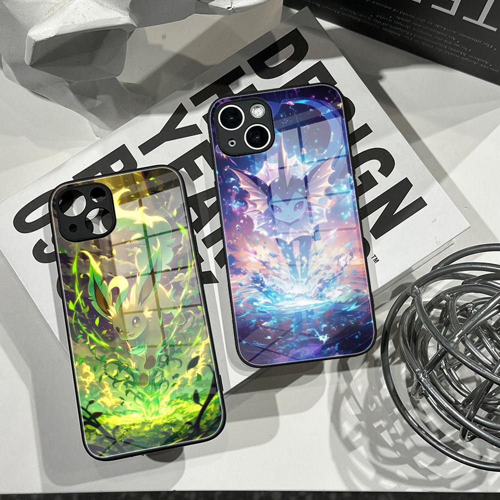 Apple Iphone 16 - Cover P-Pokemons Telefoonhoesje Gehard Glas Shell