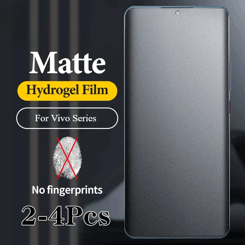 Vivo X200 - 1-4PCS Siliconen Matte Hydrogel Film voor