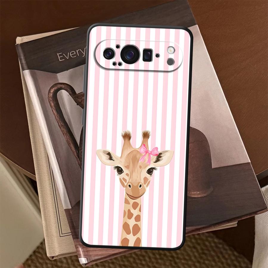 Cartoon Giraffe Funda Telefoon - Google Pixel 9 Pro recensie en prijs