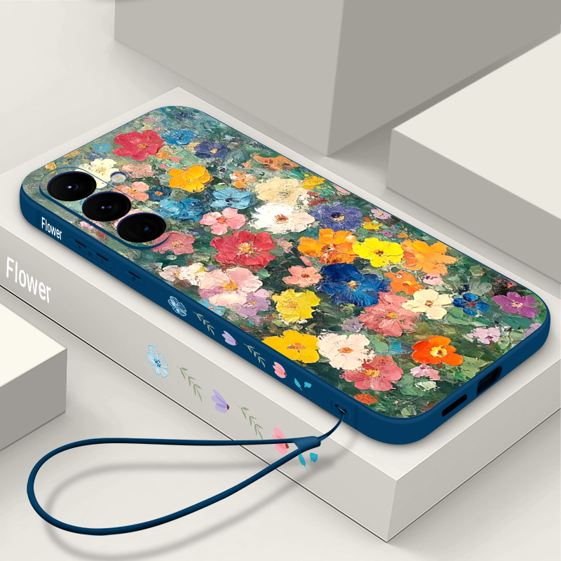Creatieve Bloemen Lanyard Tele - Samsung Galaxy A55 recensie en prijs