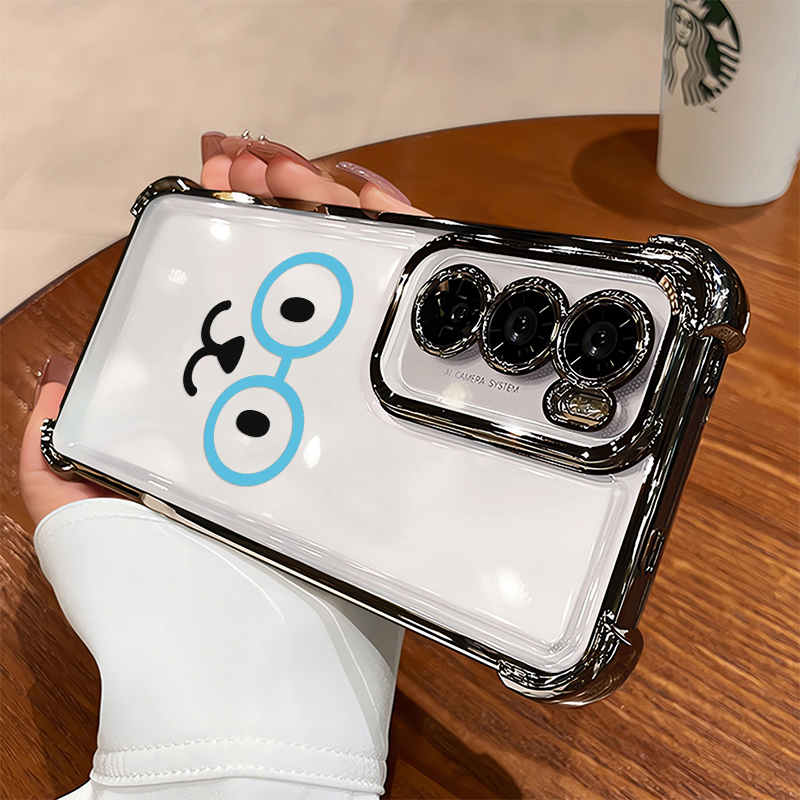 Graffiti Schattige Blauwe Bril - Oppo A78 recensie en prijs