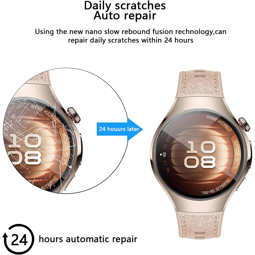Voor Huawei Horloge 5 42/46mm  - Hydrogel Screen Protector recensie en prijs